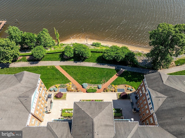 440 Belmont Bay Dr Unit 406, Woodbridge, VA 22191 - drone / aerial view of a large body of water