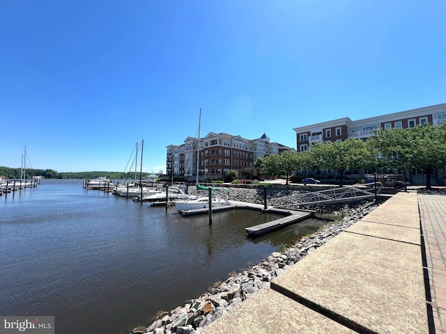440 Belmont Bay Dr Unit 406, Woodbridge, VA 22191 - dock with a water view
