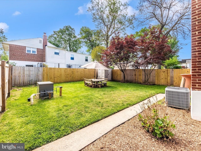 2820 Harris Ave, Silver Spring, MD 20902 - view of yard featuring central air condition unit