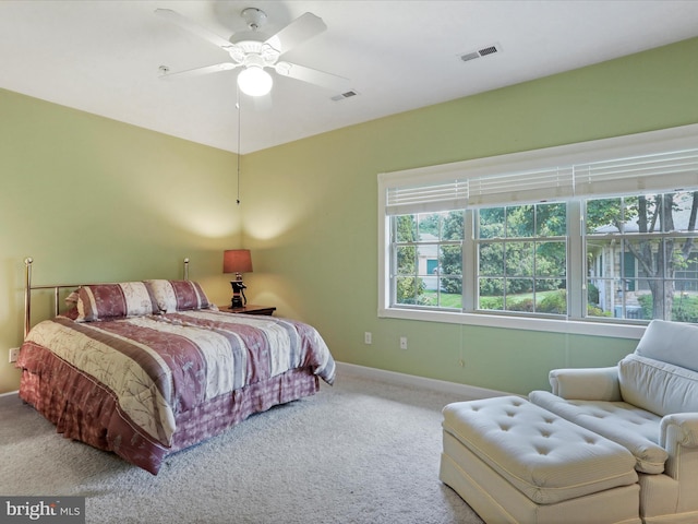 12953 Little Hayden Cir, Hagerstown, MD 21742 - carpeted bedroom featuring baseboards and a ceiling fan