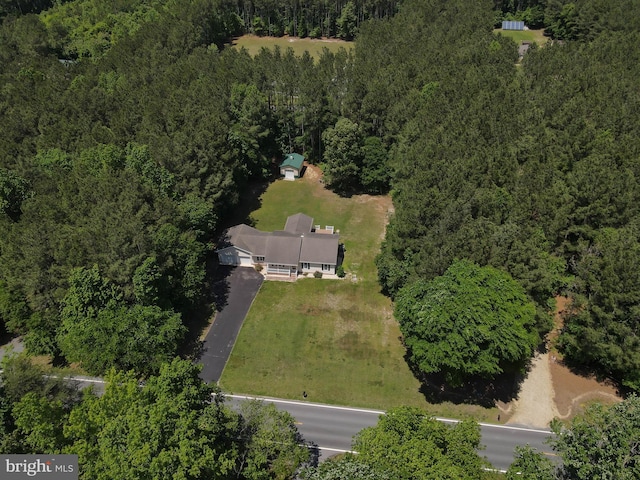 14323 Shiloh Church Rd, Laurel, DE 19956 - aerial view of property's location featuring a heavily wooded area