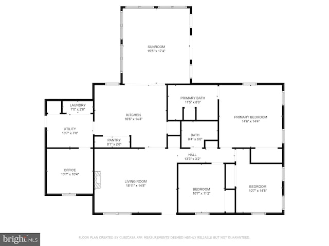 14323 Shiloh Church Rd, Laurel, DE 19956 - floor plan / room layout