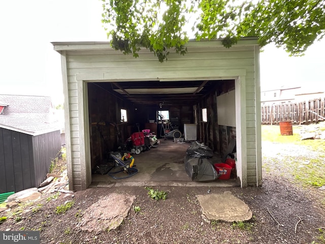 12808 New Row Rd, Mount Savage, MD 21545 - view of garage