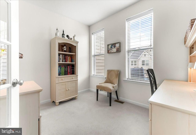 304 Redbud Ln, Kennett Square, PA 19348 - office area featuring light carpet and baseboards