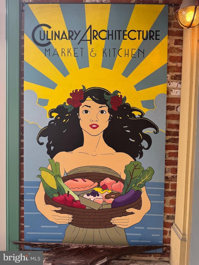 747 Mchenry St, Baltimore, MD 21230 - detailed view of brick siding