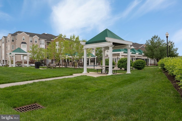 7305 Maplecrest Rd Unit 407, Elkridge, MD 21075 - view of home's community with a gazebo