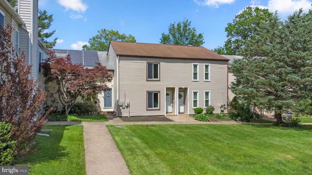 17646 Shady Spring Ter, Gaithersburg, MD 20877 - colonial house featuring a front yard