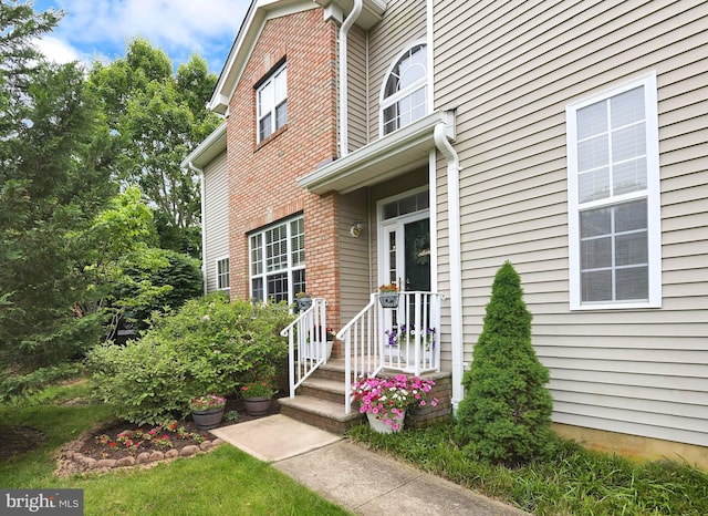 14 Coolidge Way, Princeton, NJ 08540 - entrance to property featuring brick siding