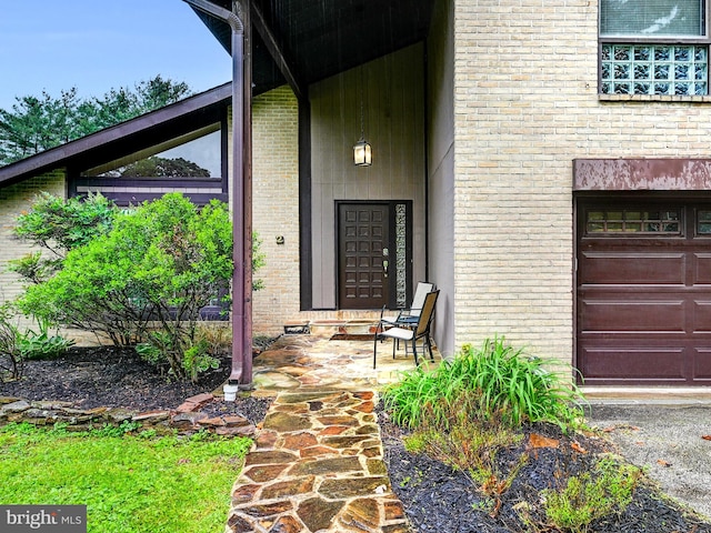 2 Barnstable Ct, Owings Mills, MD 21117 - doorway to property with brick siding