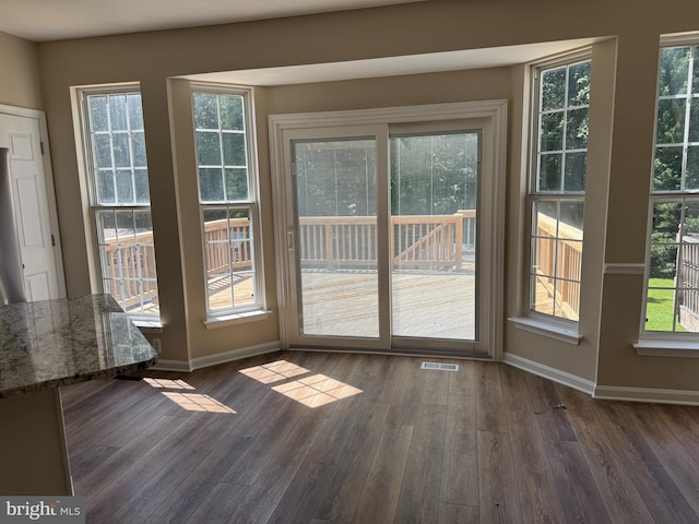 2155 Sewanee Dr, Forest Hill, MD 21050 - doorway with dark wood-type flooring