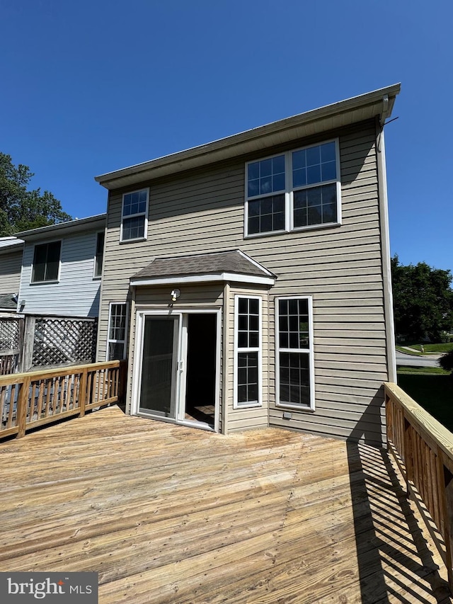 2155 Sewanee Dr, Forest Hill, MD 21050 - view of wooden deck