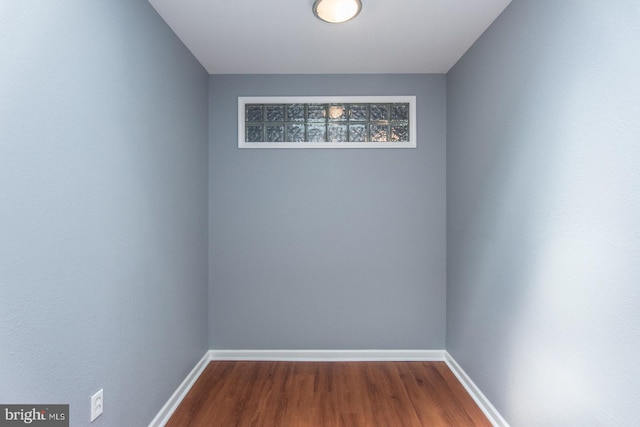3539 Almond St, Philadelphia, PA 19134 - empty room with dark wood-style floors and baseboards