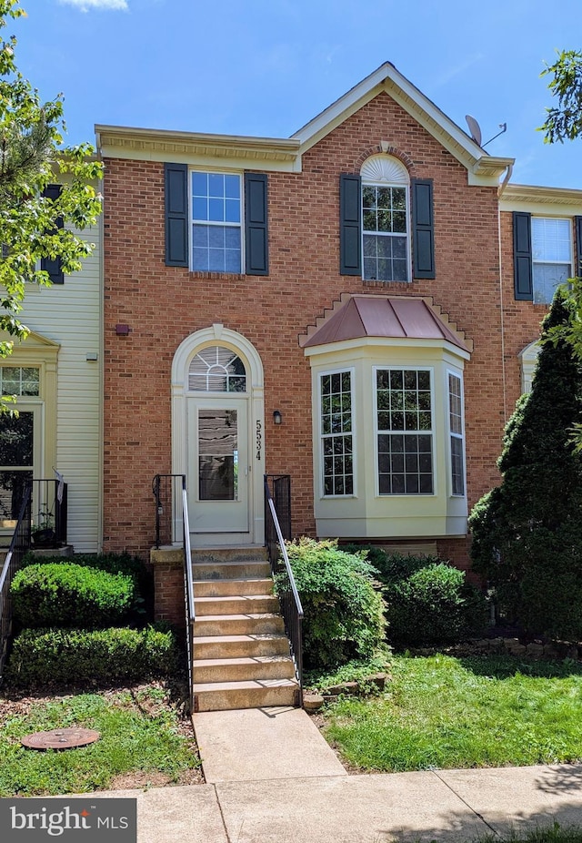 5534 Upshur, Frederick, MD 21703 - townhome / multi-family property with brick siding