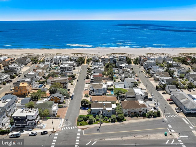 38 N 10th St, Surf City, NJ 08008 - aerial perspective of suburban area with extended coastline