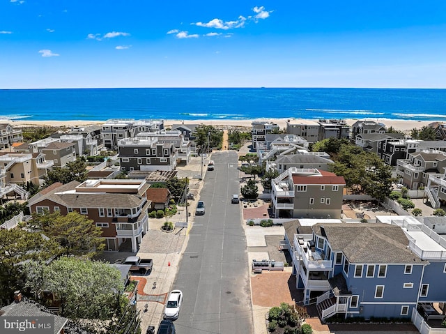 38 N 10th St, Surf City, NJ 08008 - aerial view of residential area with extended coastline