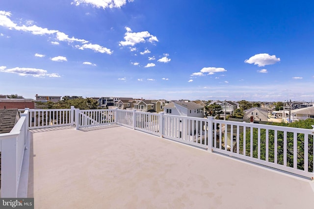 38 N 10th St, Surf City, NJ 08008 - view of patio featuring a residential view