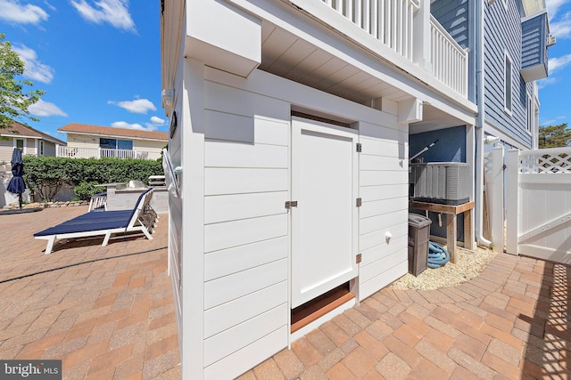 38 N 10th St, Surf City, NJ 08008 - view of patio / terrace featuring a gate