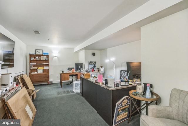 26248 Tranquility View Ct, Mechanicsville, MD 20659 - carpeted home office featuring baseboards