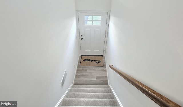 67 Glenn Vw, Carlisle, PA 17013 - stairway with baseboards