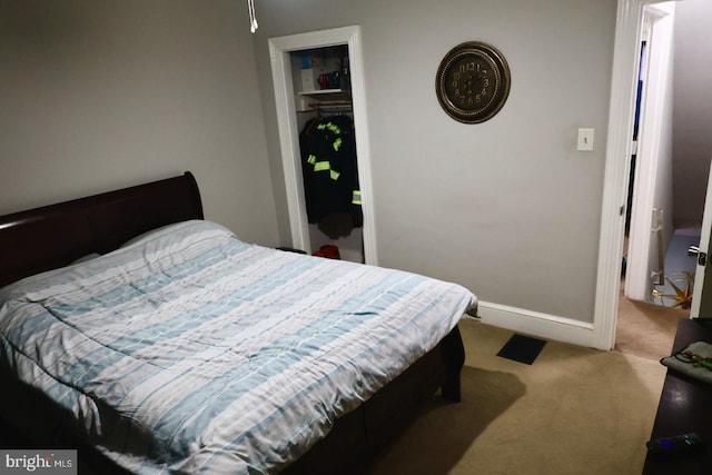 952 Moss St, Reading, PA 19604 - carpeted bedroom with a closet and baseboards
