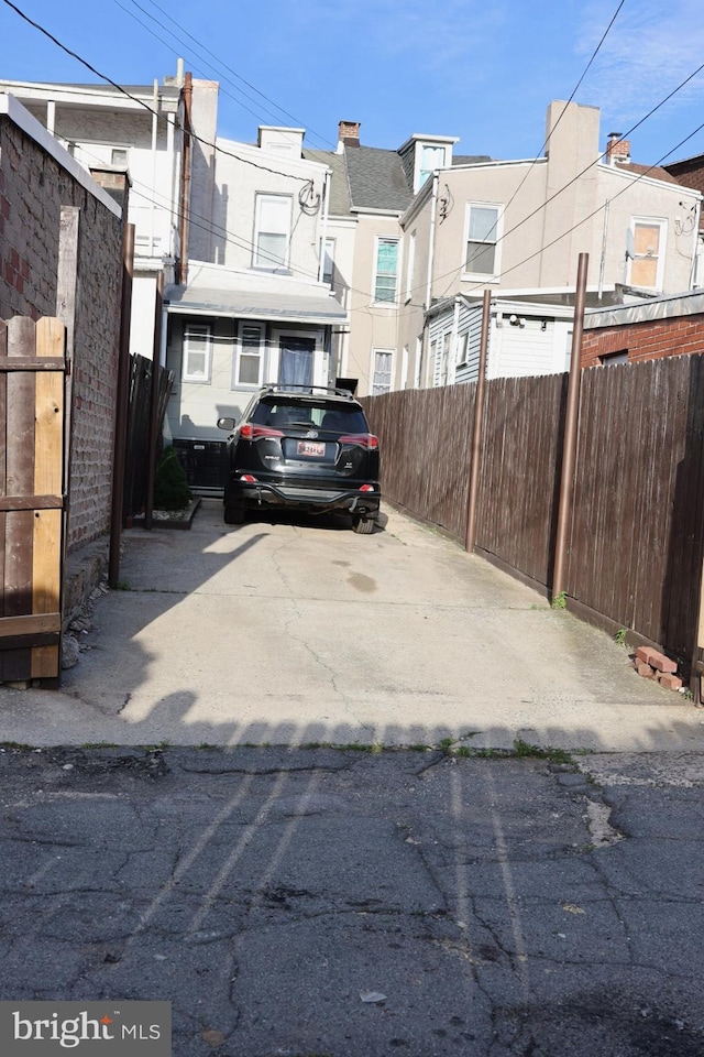 952 Moss St, Reading, PA 19604 - view of parking / parking lot with a residential view