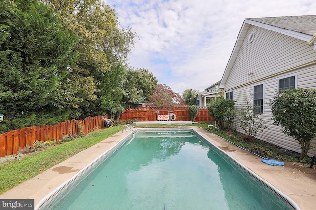 128 Trunk Dr, Stephens City, VA 22655 - view of swimming pool with a fenced backyard