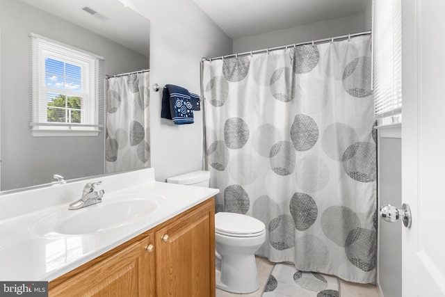 1209 Stevenage Ct, Abingdon, MD 21009 - full bathroom with toilet, tile patterned flooring, and vanity