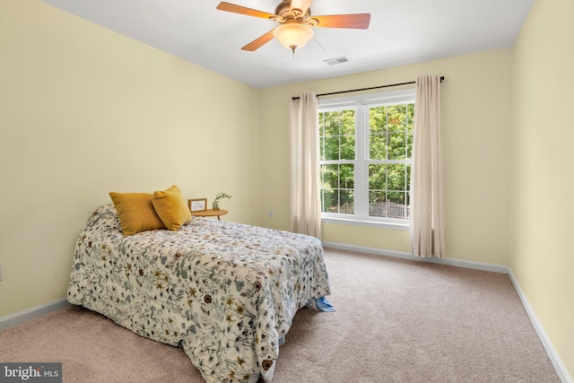 1209 Stevenage Ct, Abingdon, MD 21009 - bedroom with carpet floors, baseboards, and a ceiling fan