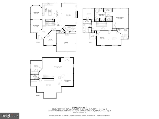 1209 Stevenage Ct, Abingdon, MD 21009 - home floor plan