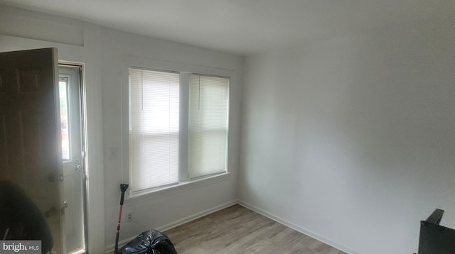 218 Stroud St, Wilmington, DE 19805 - spare room with light wood finished floors and plenty of natural light
