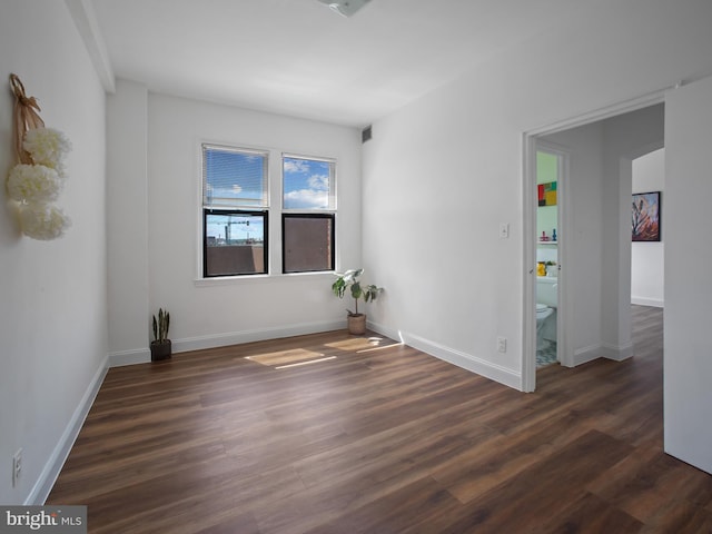 2515 K St NW Unit 807, Washington, DC 20037 - unfurnished room with wood finished floors and baseboards