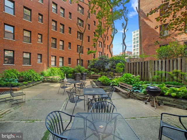 2515 K St NW Unit 807, Washington, DC 20037 - view of patio / terrace