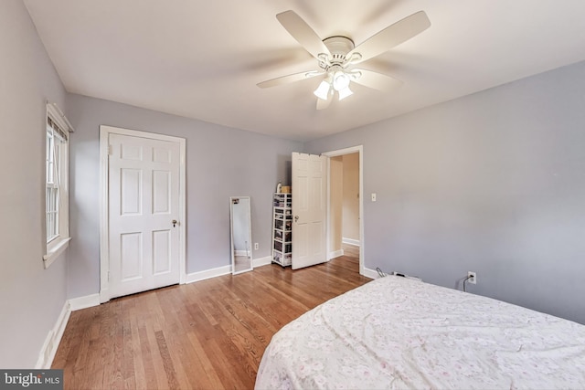 4208 Longfellow St, Hyattsville, MD 20781 - bedroom with wood finished floors and ceiling fan