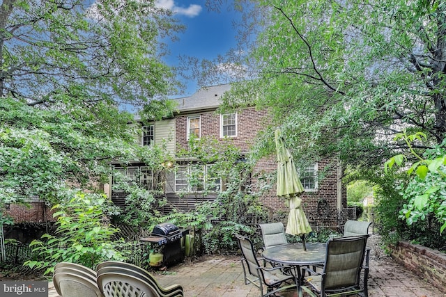 4208 Longfellow St, Hyattsville, MD 20781 - view of patio / terrace with a grill and outdoor dining space