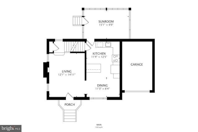 4208 Longfellow St, Hyattsville, MD 20781 - view of floor plan / room layout