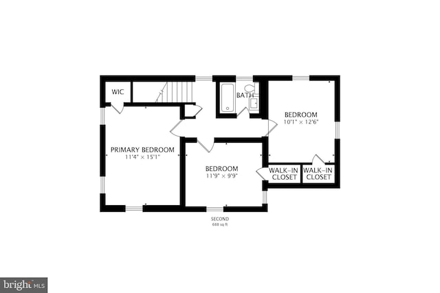 4208 Longfellow St, Hyattsville, MD 20781 - view of floor plan / room layout