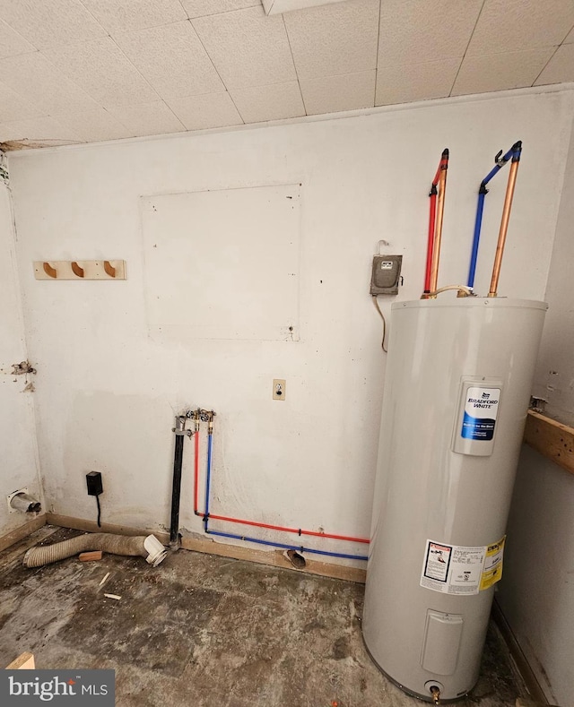 30292 Vines Creek Rd, Dagsboro, DE 19939 - utilities featuring electric water heater