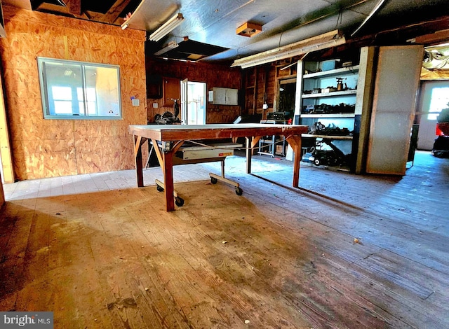 30292 Vines Creek Rd, Dagsboro, DE 19939 - kitchen featuring hardwood / wood-style flooring
