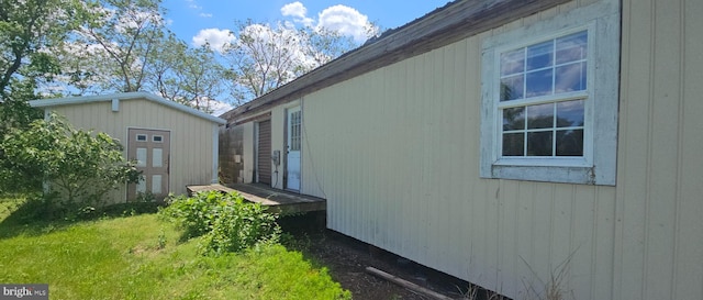 30292 Vines Creek Rd, Dagsboro, DE 19939 - view of property exterior with a lawn