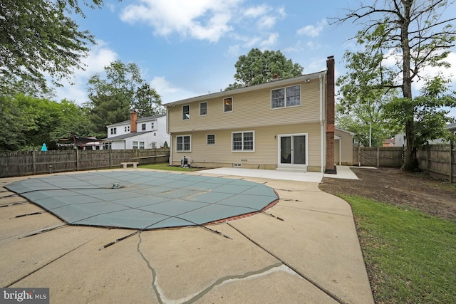 108 Holiday St, Mount Laurel, NJ 08054 - view of swimming pool with a patio area and a fenced backyard