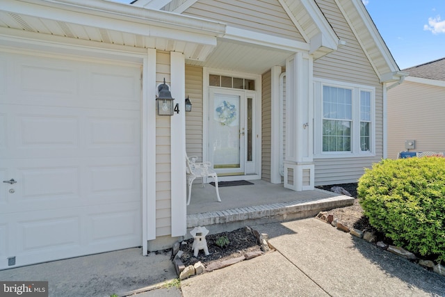 4 Forest Lake Ct, Barnegat, NJ 08005 - doorway to property featuring a garage