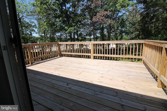 4713 Akron St, Temple Hills, MD 20748 - view of wooden terrace