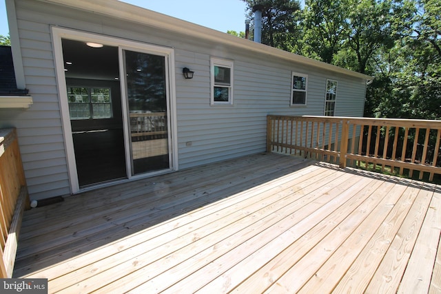 4713 Akron St, Temple Hills, MD 20748 - view of wooden deck