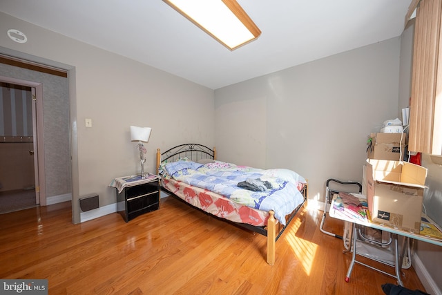 1200 Gainsboro Rd, Bala Cynwyd, PA 19004 - bedroom with wood finished floors and baseboards