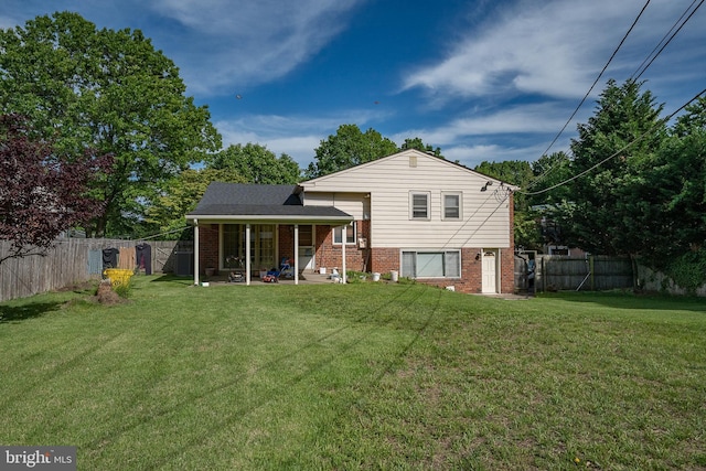 1200 Gainsboro Rd, Bala Cynwyd, PA 19004 - rear view of house with brick siding and a patio area