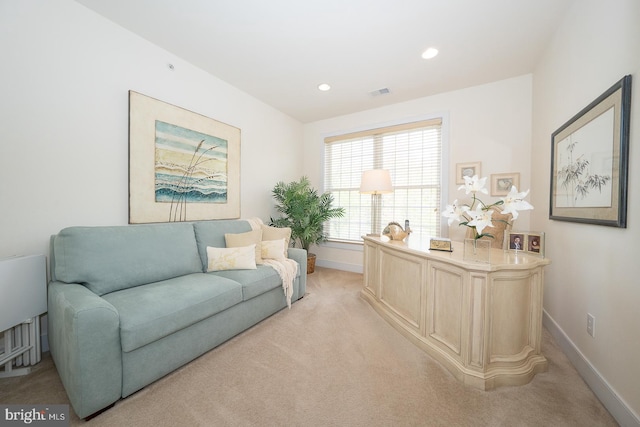 1322 Meridian Blvd Unit 1322, Warrington, PA 18976 - office featuring light colored carpet, baseboards, and recessed lighting