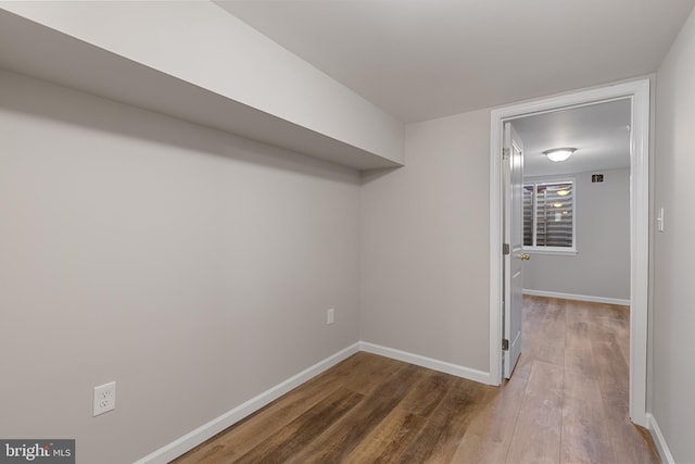921 N Rose St, Baltimore, MD 21205 - interior space featuring wood finished floors and baseboards