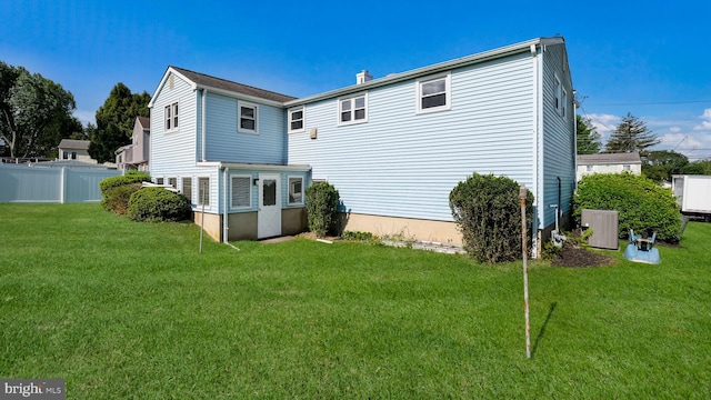 949 Marshall Dr, Warminster, PA 18974 - rear view of property featuring cooling unit