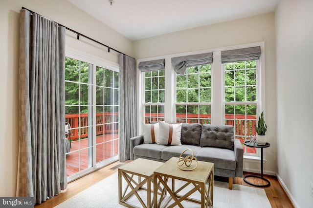 13943 Lullaby Rd, Germantown, MD 20874 - sunroom / solarium with healthy amount of natural light and french doors