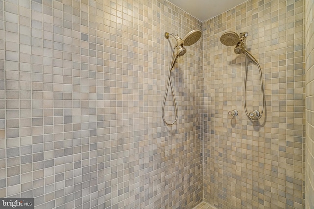 2005 S Quincy St, Arlington, VA 22204 - bathroom with a tile shower